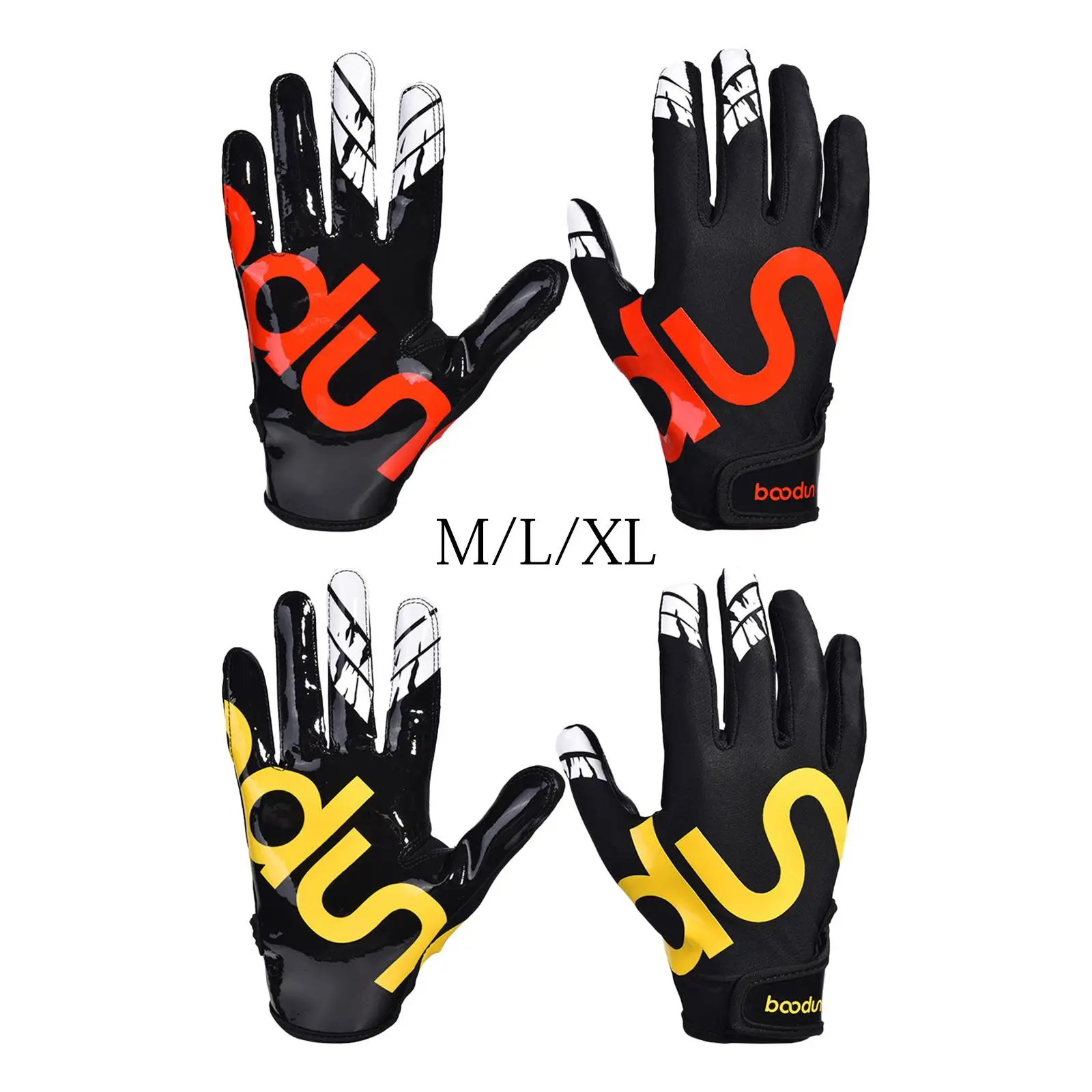 Pro Baseball Gloves Softball Batting Mitts Super Grip Finger Mittens Non Slip Breathable for Adult Kids Teeball Exercise Cycling view 4