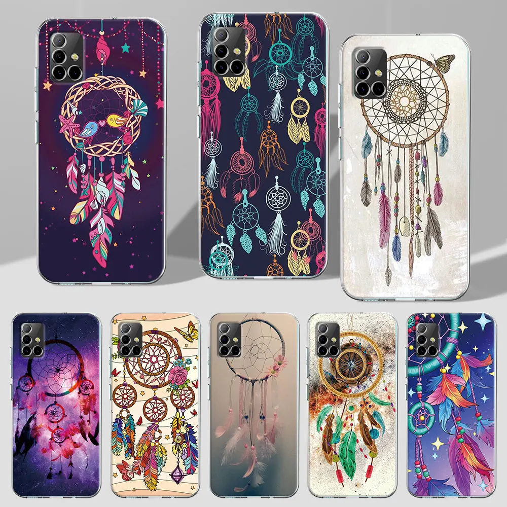 Dream Catcher Case for Samsung Galaxy A12, A54, A13, A21s, A32, A53, A52, A14, A51, A71, A72, A03, A41, A24, A31, A33, TPU Cover