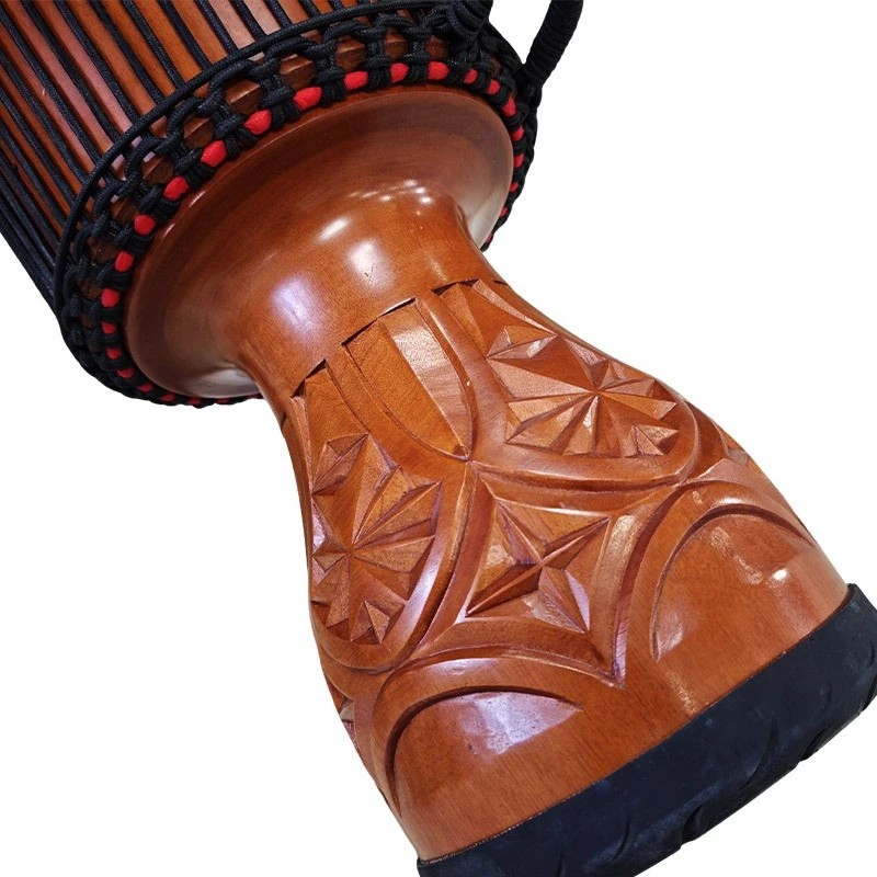 Professional แอฟริกัน Djembe ขนาดใหญ่กลองแอฟริกันผู้ใหญ่เพลงแตะกลองเด็กเครื่องดนตรีแบบดั้งเดิม Percussion กลอง