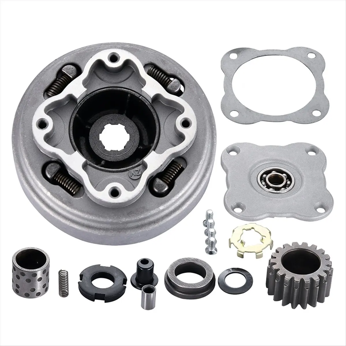 Compatible Motorcycle Heavy Duty Manual Clutch Set for 50cc 70cc 90cc 110cc 125cc Dirt Pit Bike ATV Off-Road Motorcycle Accessor