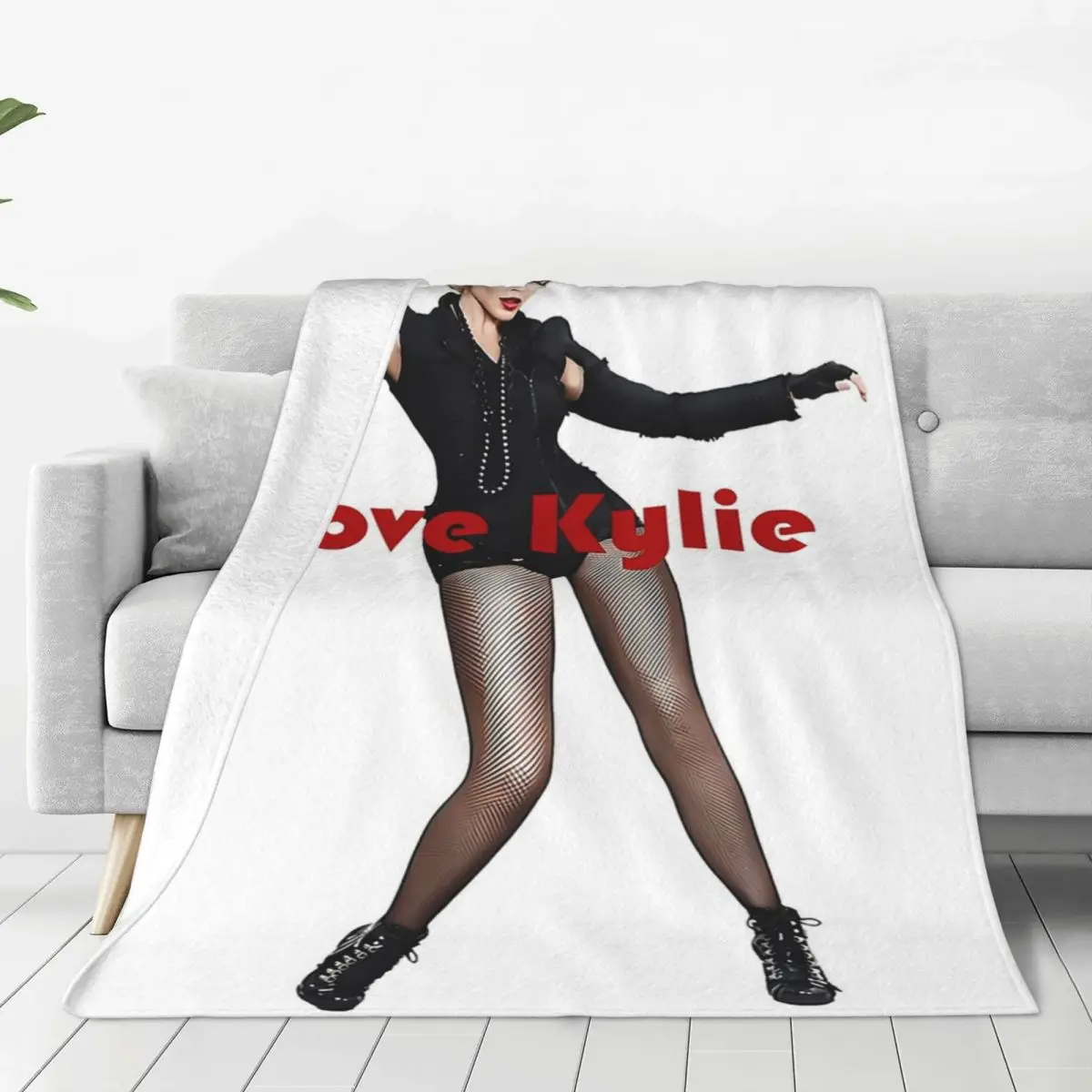 Love Kylie Blankets Fleece Multi-function Sofa Throw Blankets For Couch Bedding Office Throws Bedspread Quilt