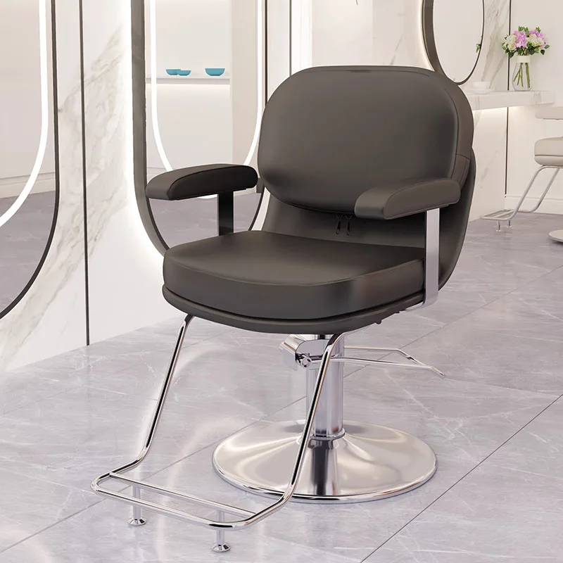 Stylist Ergonomische Kappersstoelen Esthetische Kruk Cosmetische Kapperskappersstoelen Silla De Barbero Salon Apparatuur