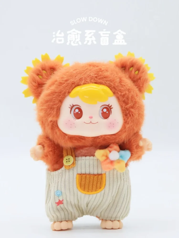 정품 Ajioo 식물 영혼 시리즈 블라인드 박스 애니메이션 인형 미스터리 박스 귀여운 양 액션 피규어 서프라이즈 가방 펜던트 장난감 선물