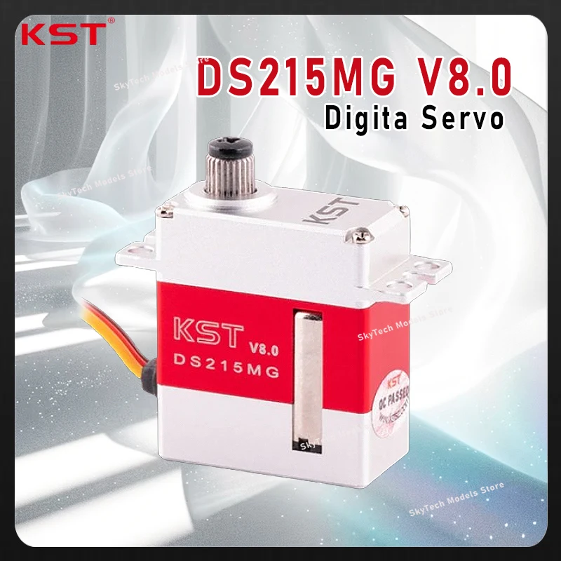 

KST DS215MG Digital V8.0 Coreless Swashplate CCPM/Rudder Servo for 380/450/480/500 RC Helicopters