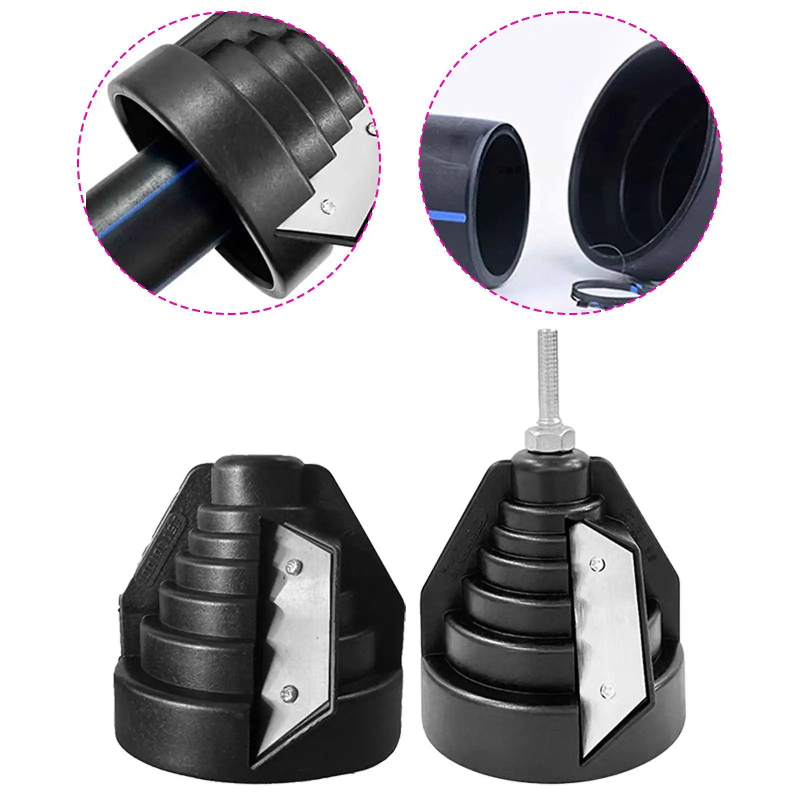 Pipe Deburring Tool Remove Burr External Chamfer Tool for 20-63mm Ppr Pipe