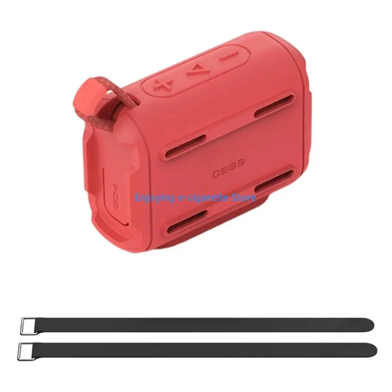 Carry Point-Lautsprecherhülle aus Silikon, tragbare Wickelhülle mit offenem Panel-Zugang für Reisen, Spaziergänge und den – Detail 2
