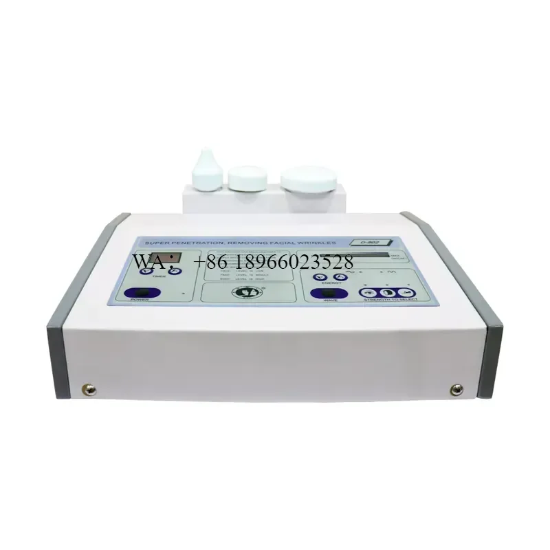 WMWMNU for DTY Portable 3 Probes Metal Micro Vibration Ultrasound Technology Beauty Apparatus Face Lifting Massager Facial