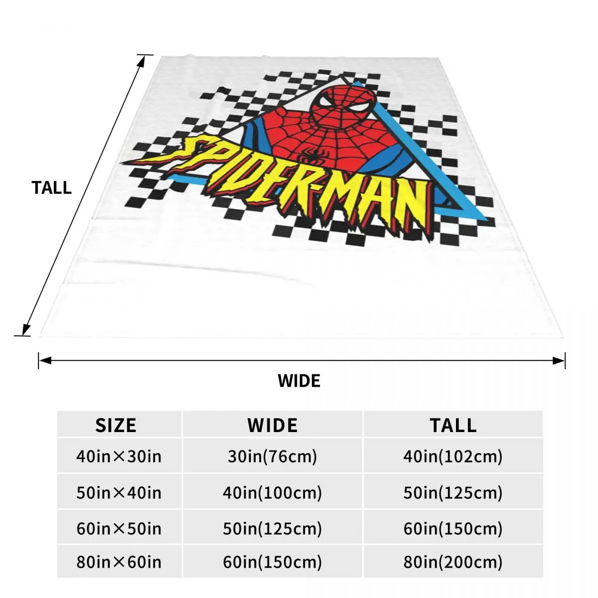 Spider Man 90's Themed Logo Plush Blanket Girls Boys Flannel Bedding Throws For Bedroom Soft Custom Quality Bedspread Gift image 6