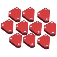 10Pcs Multi-Angle Welding Magnet Set - 45°, 90°, 135° Magnetic Holders for Soldering & Workshop Tools