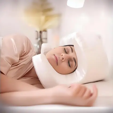 메모리 폼 얼굴 편안한 주름 예방 노화 방지 주름 방지 미용 침대 베개