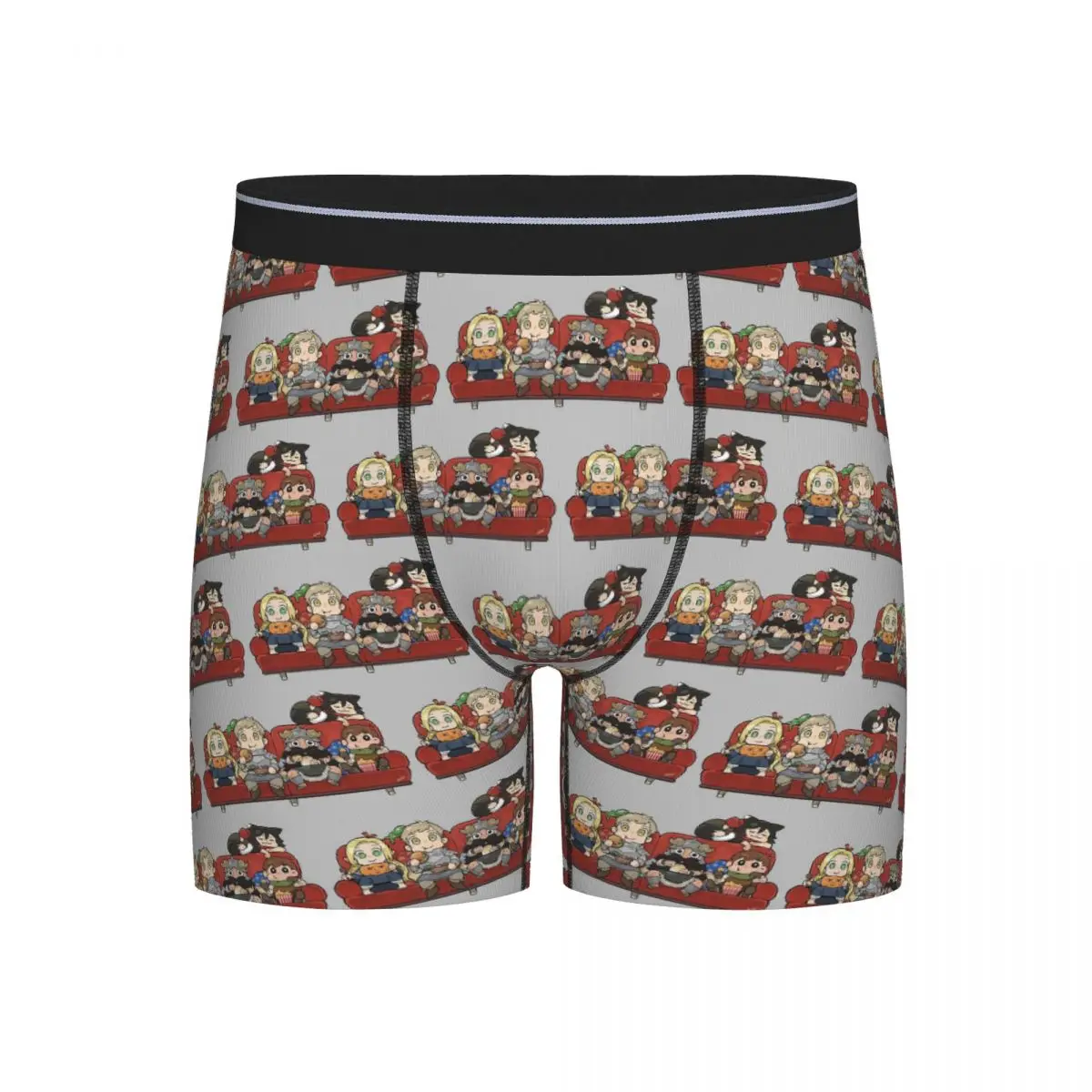 

Long Boxer Underpants Shorts Dungeon Meshi Senshi Delicious In Dungeon Panties Men's Ventilate Underwear for Homme Man Boyfriend
