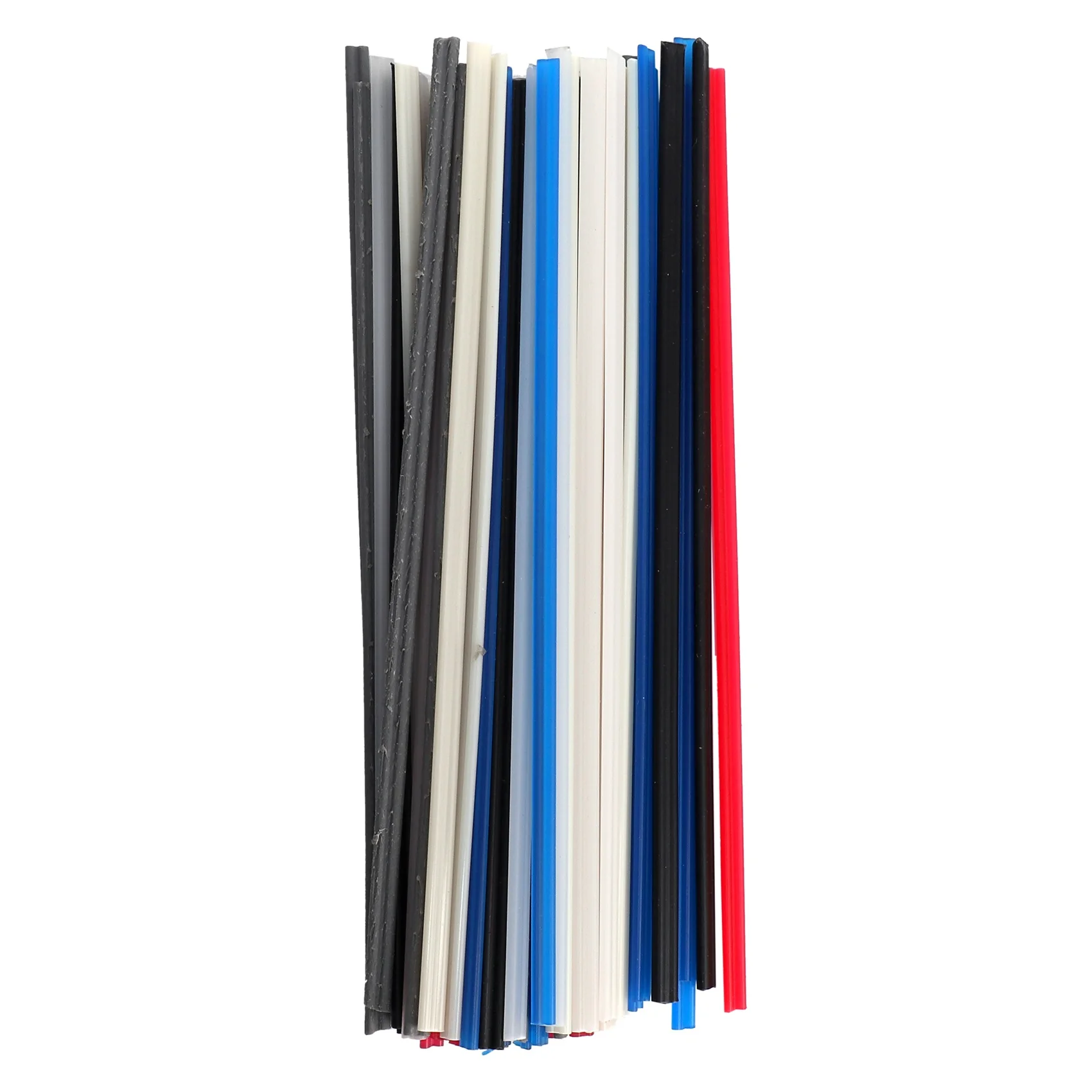 60 Stuks Plastic Lasstaaf-Pp/Pvc/Abs/Plastic Lasstaafset, Geschikt Voor Plastic Reparatie Van Autobumpers