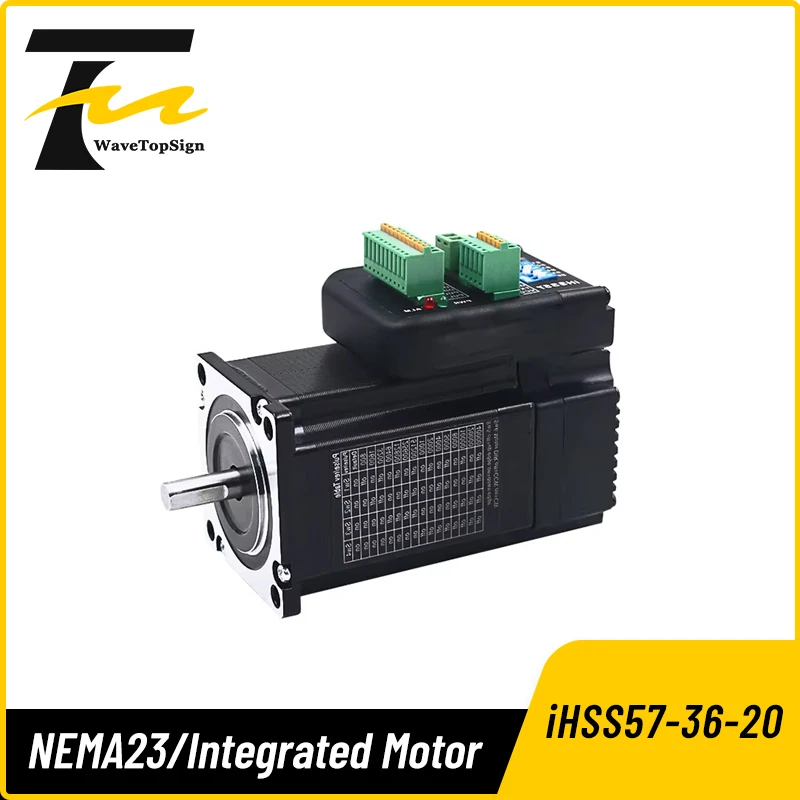 JMC NEMA23 2Nm iHSS57-36-20 Input Voltage VDC 36V Integrated Stepper Servo Motor Driver