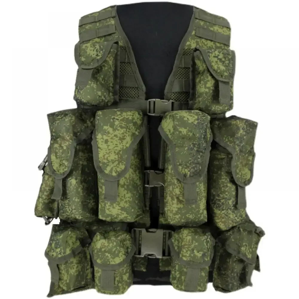 Russian EMR 6Sh117 Combat Outfit Molle Pack Russian Little Green Man Tactical Vest Accessories Intercom package 7L assault pack