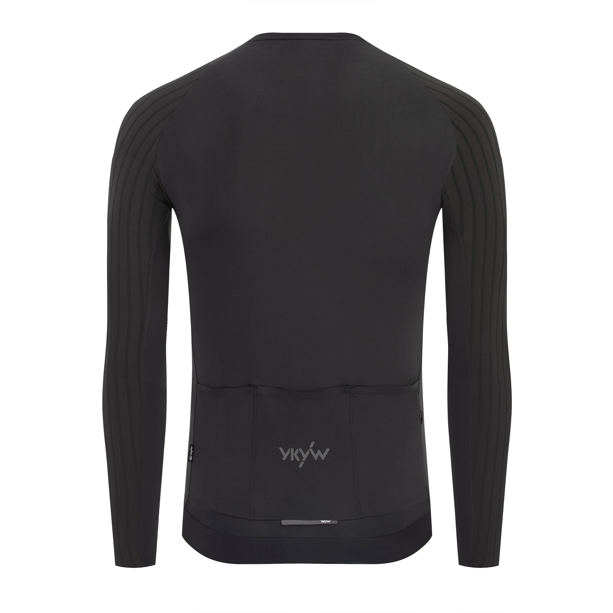 YKYWBIKE Herren-Radtrikot Langarm 2026 Rennrad-Shirt YKK Fahrradtrikot Atmungsaktiv Aerodynamisch Raglan-Ärmel – Detail 26