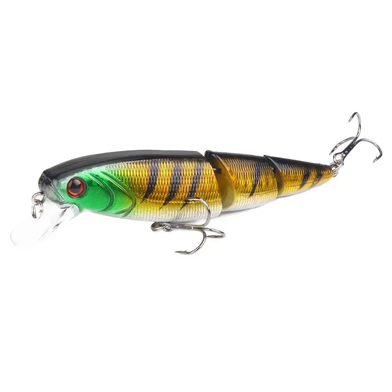 1PCS Wobblers Fishing Lure Multi-section Hard Bait110mm 15g Artificial Bait Minnow Lure Crankbait Perch Carp Fishing Tackle Lure