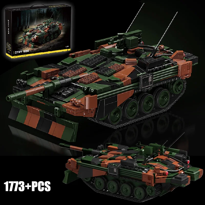 bloques-de-construccion-militares-moc-1773-piezas-tanque-de-batalla-principal-sueco-strv103b-set-de-ladrillos-para-armar-modelo-de-tanque-a-escala-1-28-juguetes-para-adultos