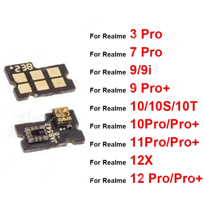 For Realme 3 7 9 10 10S 10T 11 12 12X 13 Pro Plus 4G 5G Proximity Light Sensor Flex Ambient Light Sensing Connector Parts