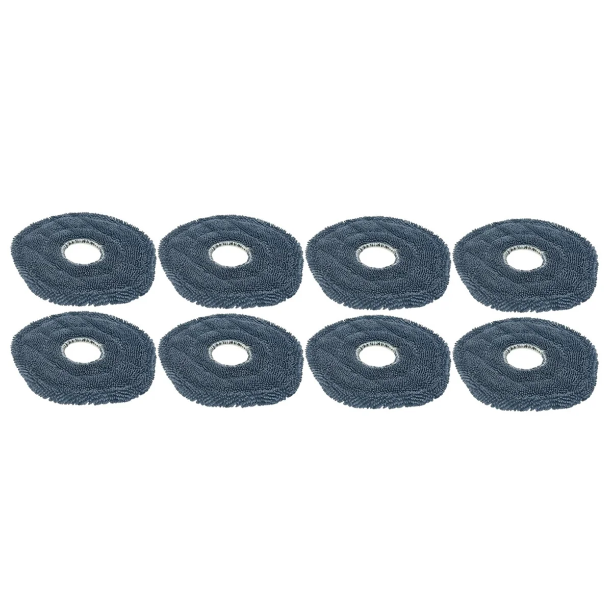 8 pçs panos de esfregão de vácuo laváveis para x10 pro omni x8/x8pro x9 pro robô aspiradores almofada de esfregão macio