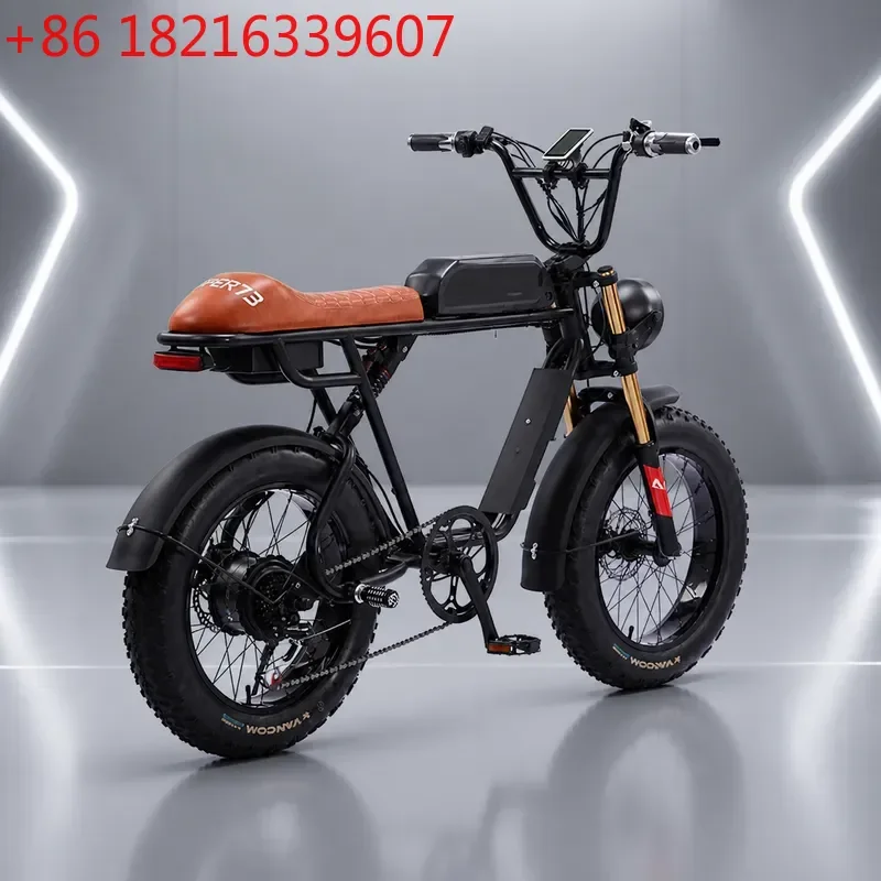 AKEZ SUPER73S1 Retro Off-Road Electric Motorcycle High Carbon Steel Variable Speed Power Bike
