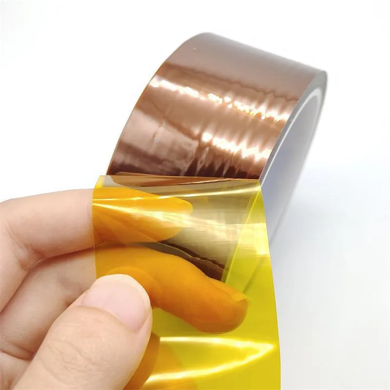 شريط ذاتي اللصق 33 متر شريط مقاوم لدرجات الحرارة العالية صناعة الالكترونيات لحام بوليميد كابتون شريط عازل