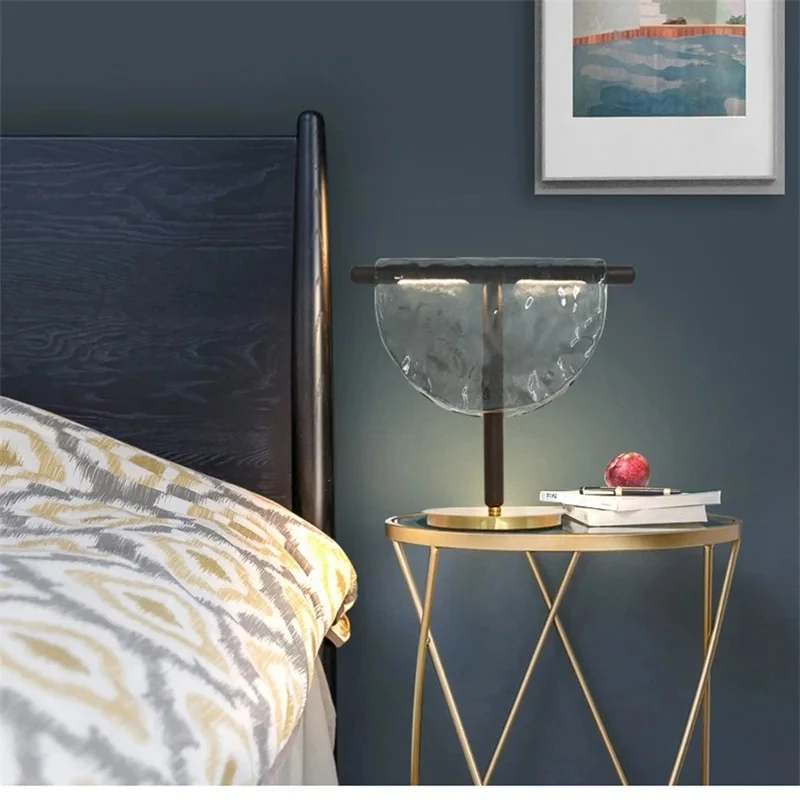 Modern Glass Table Lamp Designer Creative Design Decorative Table Lamp To Decorate The Living Room Dining Room Tabletop