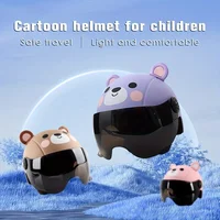 Casco de montar para niños, aspecto Adorable ajustable, ultraligero, absorbente de golpes, ABS, monopatín para niños pequeños, casco de seguridad para bicicleta para chico