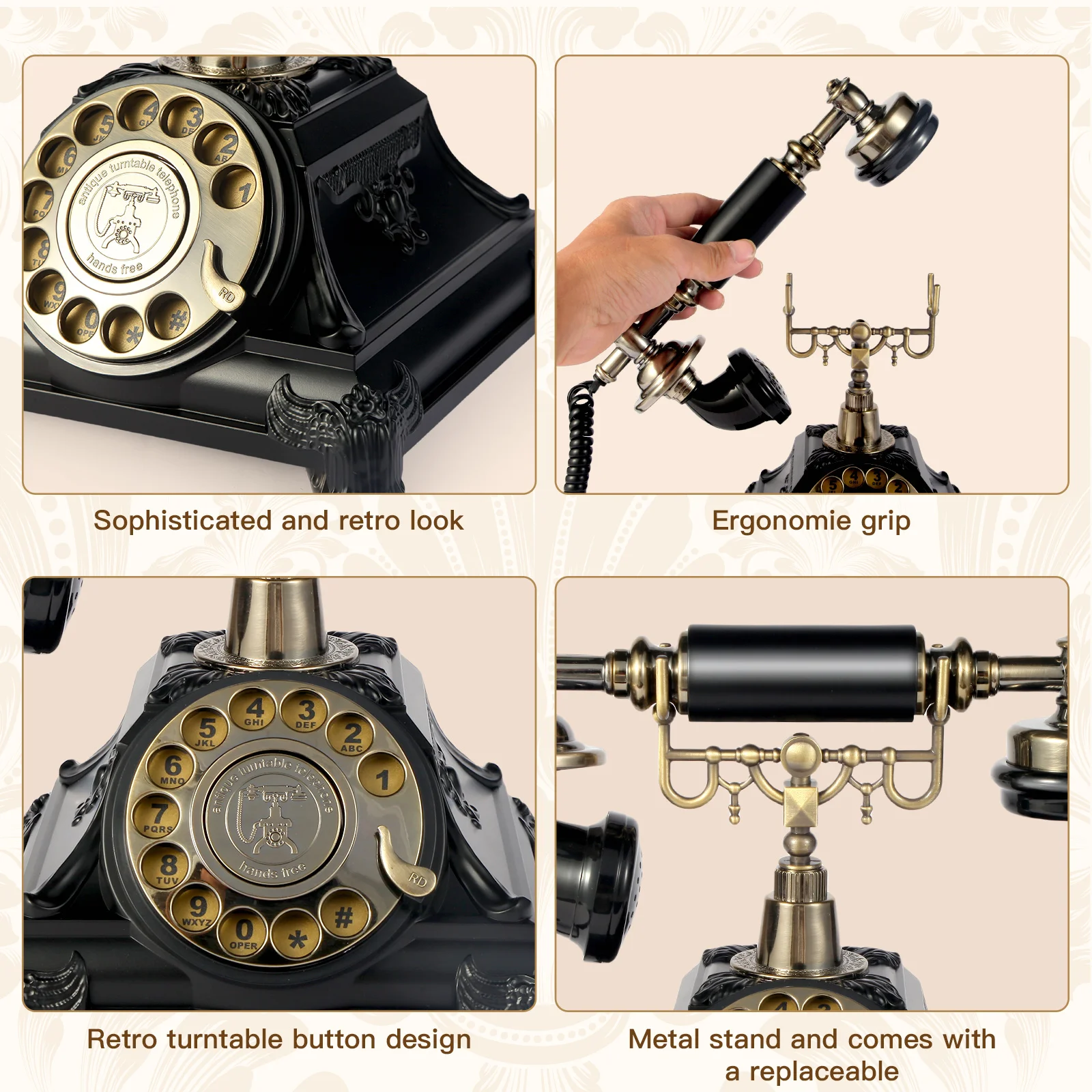 Audio Message Book Birthday Party Voice Retention Commemorative Telephone Blessings Recording Telephone Wedding Guest Book Alter image 4