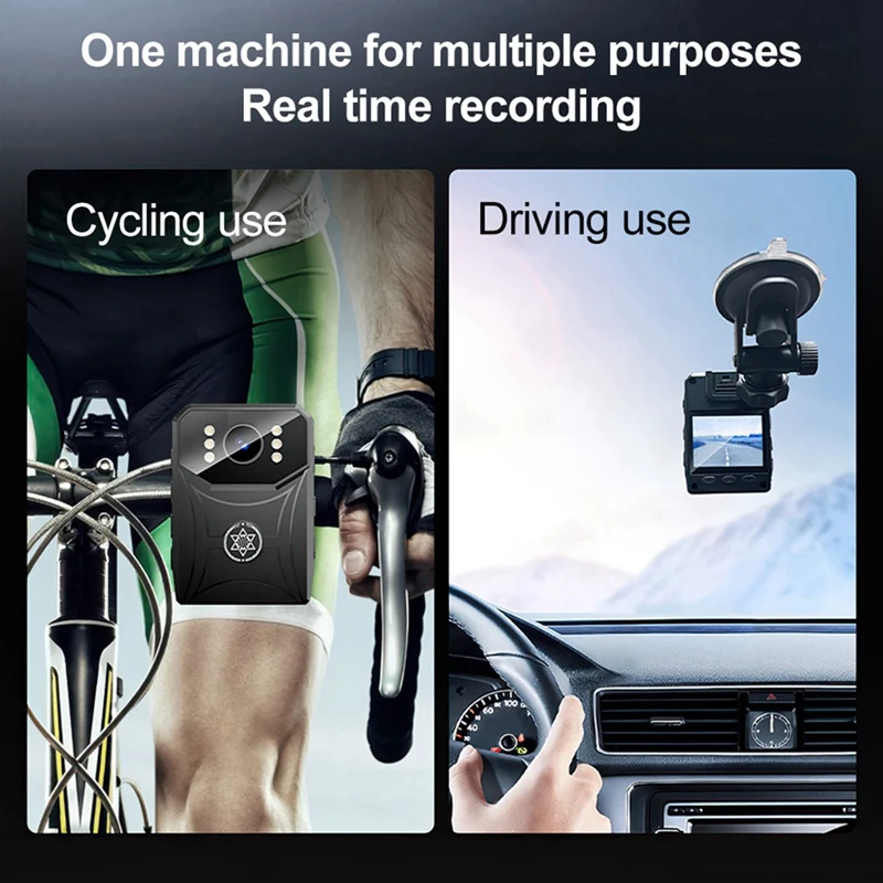 N11R-4K Mini Politie Camera Digitale Video Recorder Camcorder Camera IR Nachtzicht Body Camera Sport Terug Clip