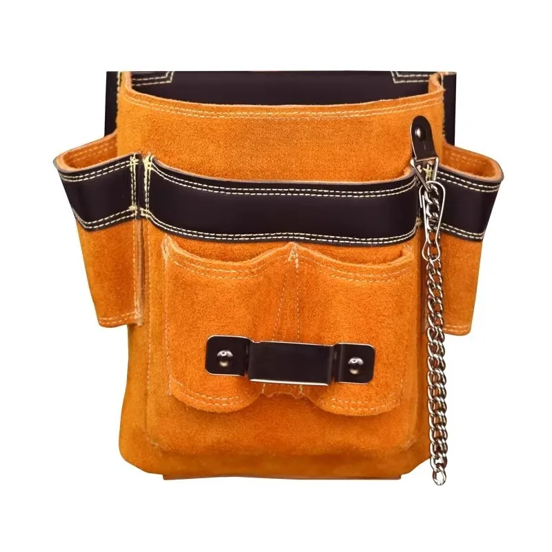 For Electrician Installation and Maintenance Kit, Waist Messenger Cowhide Kit, Multi-function