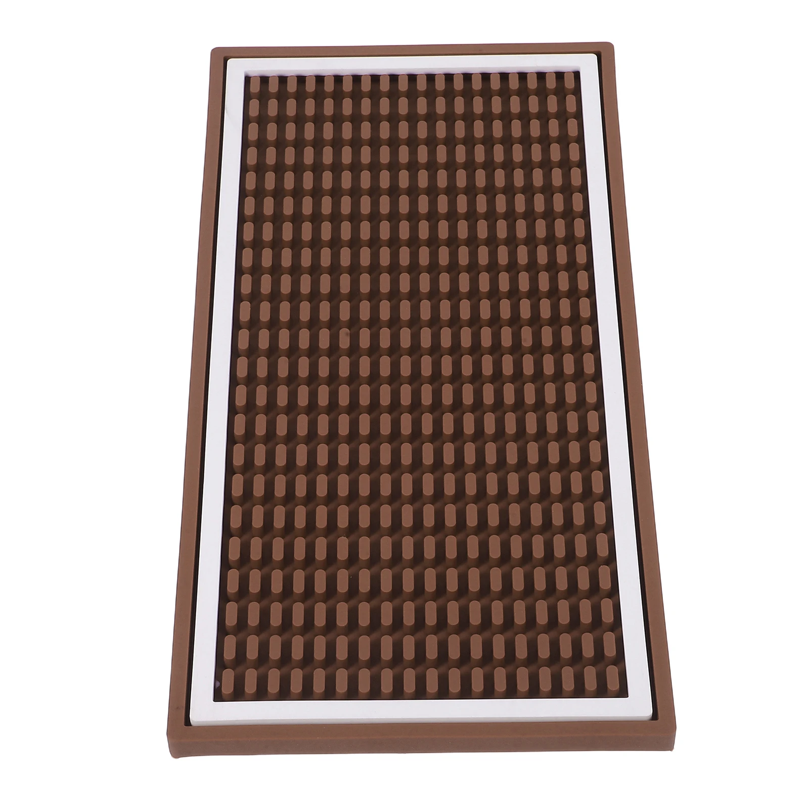 

Soft Pvc Non-Slip Bar Mat Coffee Counter Drying Pad For Restaurant Home Kitchen Cocktail Service Dish Drying Mat Bar Counter