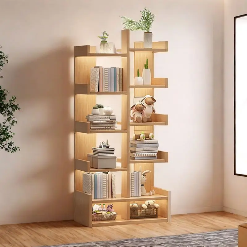 

Простая книжная полка, стеллаж от пола до потолка, встроенный настенный шкаф для гостиной, шкафчик, домашняя полка для хранения, офисный книжный шкаф