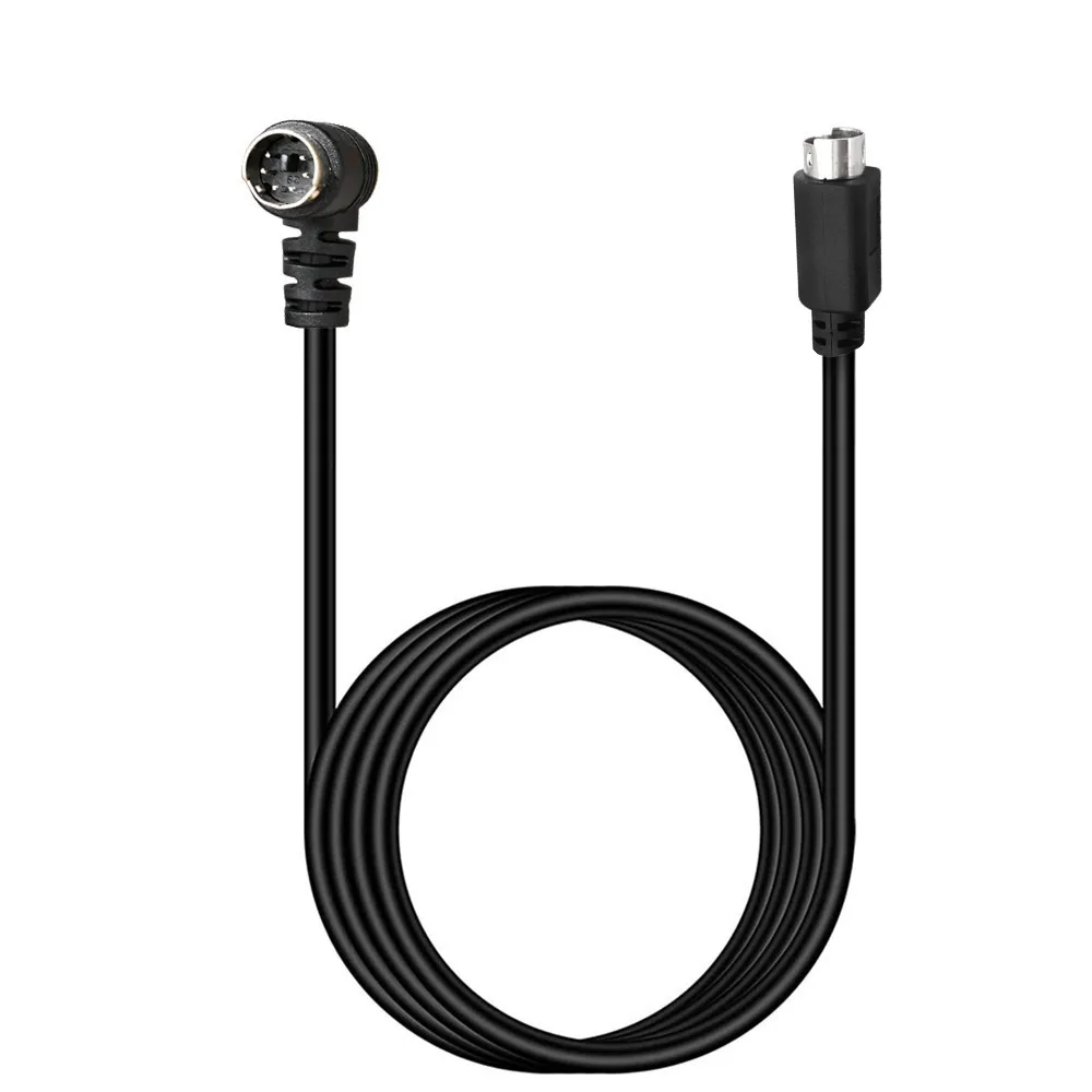 S-Video elbow MID 6-pin male to male 6-core copper PS extension cable PS2 adapter cable to keyboard and mouse interface