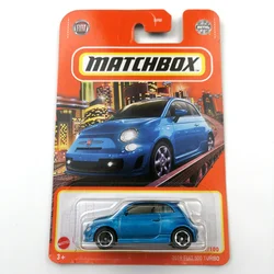 2022 Matchbox Car 2019 FIAT 500 TURBO 1/64 Metal Die-cast Model Collection Toy Vehicles