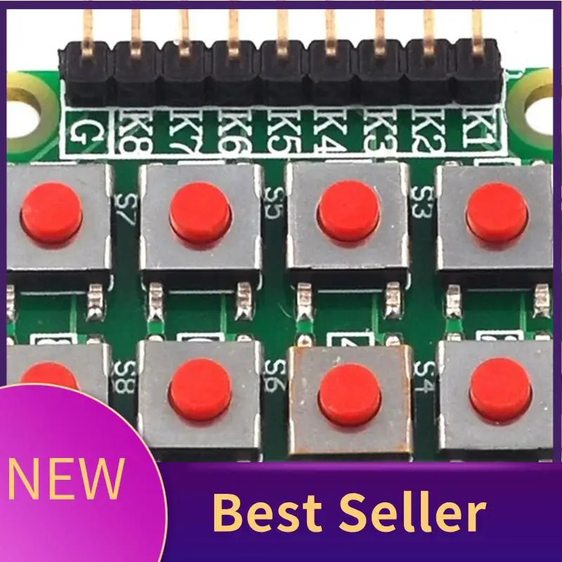 

HFES 2X4 Клавиатура 4X2 Клавиатура 8 кнопок Матричная клавиатура Кнопка для Arduino AVR PIC 2X4 Модуль AVR PIC Модуль