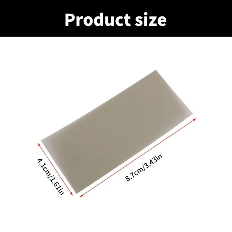 Película polarizada 2 piezas F68C Película bicicleta eléctrica LCD LCD Película, Membrana reparación Antiglare para