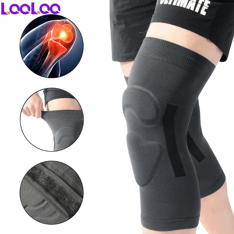 

1Pair Knee Brace Support Sleeve for Men Women,Knee Support with Patella Gel Pads,Knee Braces for Knee Pain Arthritis