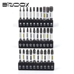 50mm Screwdriver Bit Set 1/4 Impact Drill Batch Head Torx Hex Cross Plum Blossom Head Magnetic Tamper Proof Screwdriver Bits