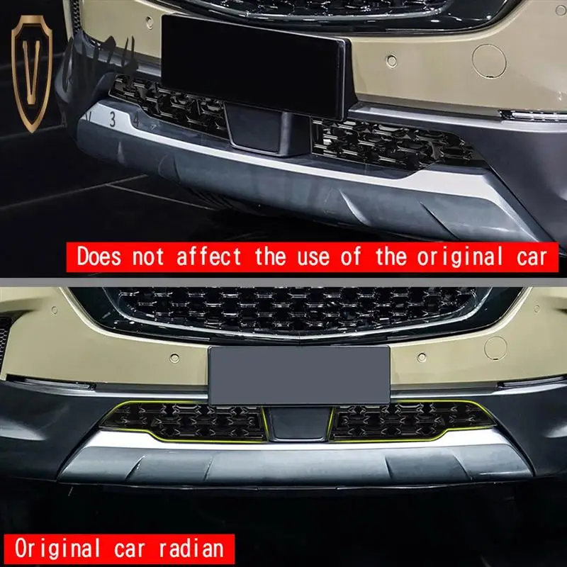 

AV34-Front Lower Bumper Grill Grille Moulding Cover For Mazda CX-50 2020-2023 Car Front Bottom Middle Net Decoration