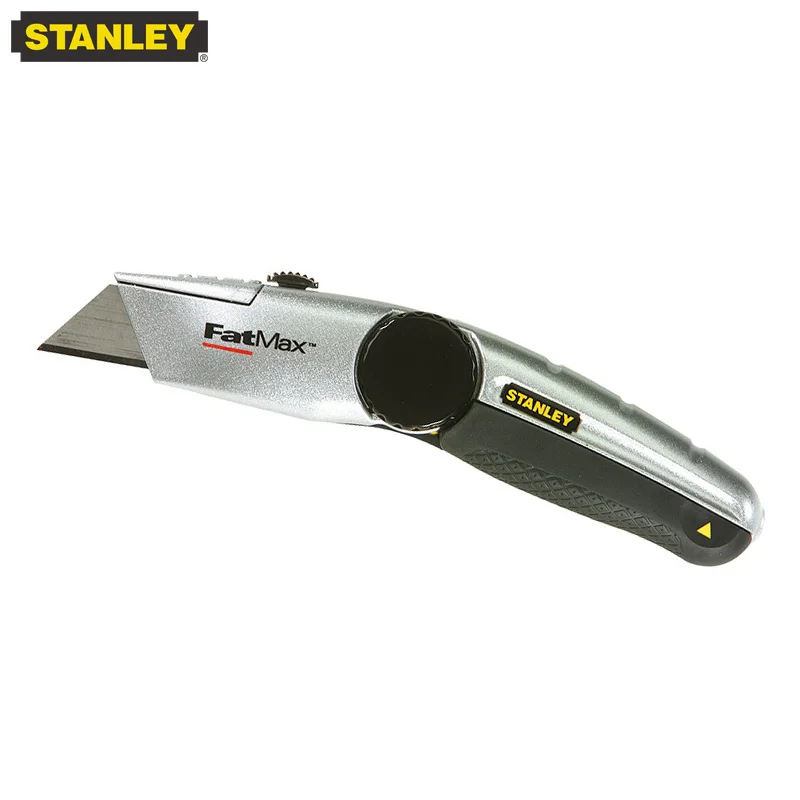 Stanley FatMax Heavy Duty Cutting Knife with 3pcs Trapezoidal Blade Wallpaper Carpet Art Knife 10-777-22