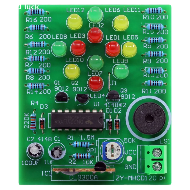 

New Style DIY Electronic Kit Dream Lantern Music Box WeldingTtraining PCB Circuit Welding Practice Board