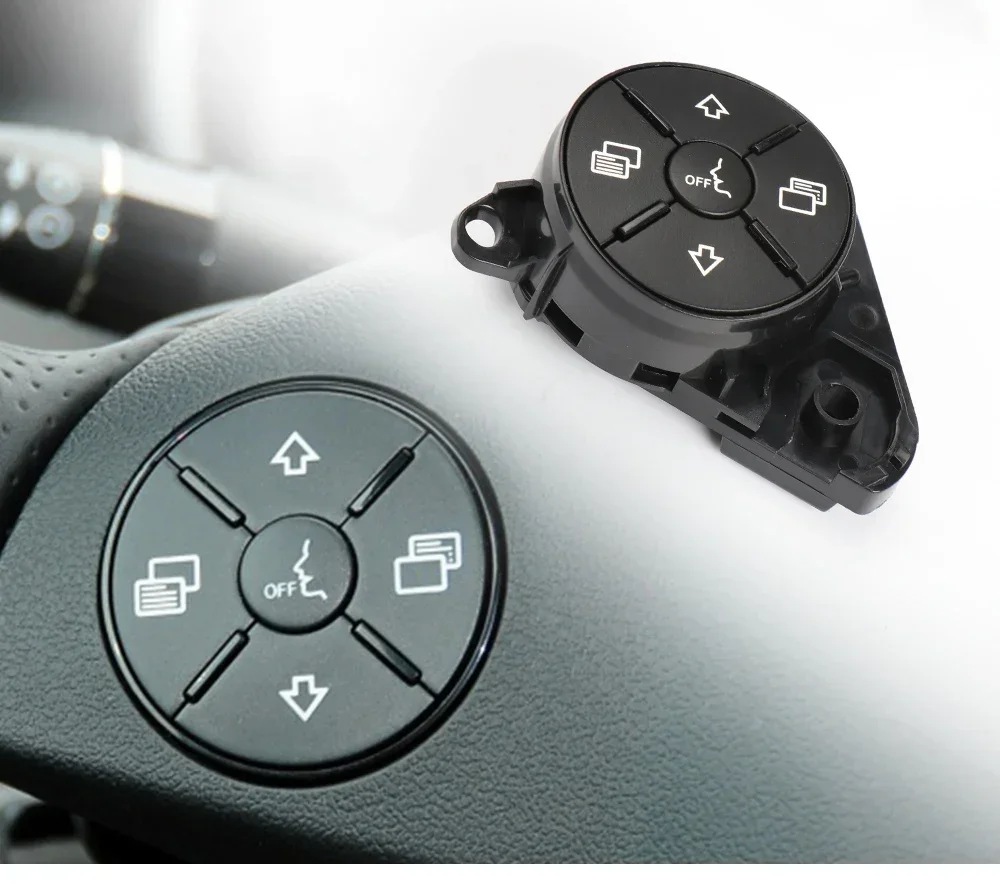 Multifunktions-Auto-Lenkradsc halter tasten Audio-Steuert aste für Mercedes Benz ml gl w164 r Klasse w251 – Detail 1
