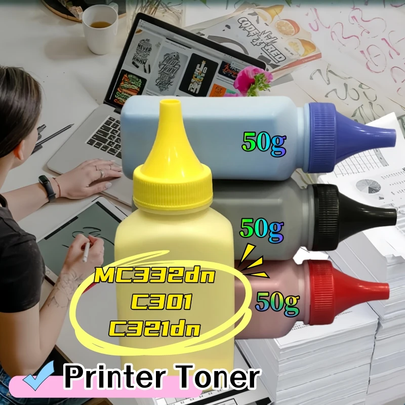 50g Toner Powder for OKI C301 C301dn C321 C321dn MC332dn MC332 MC342 MC342dn MC342dnw MC342w MC342dw MC332MFP