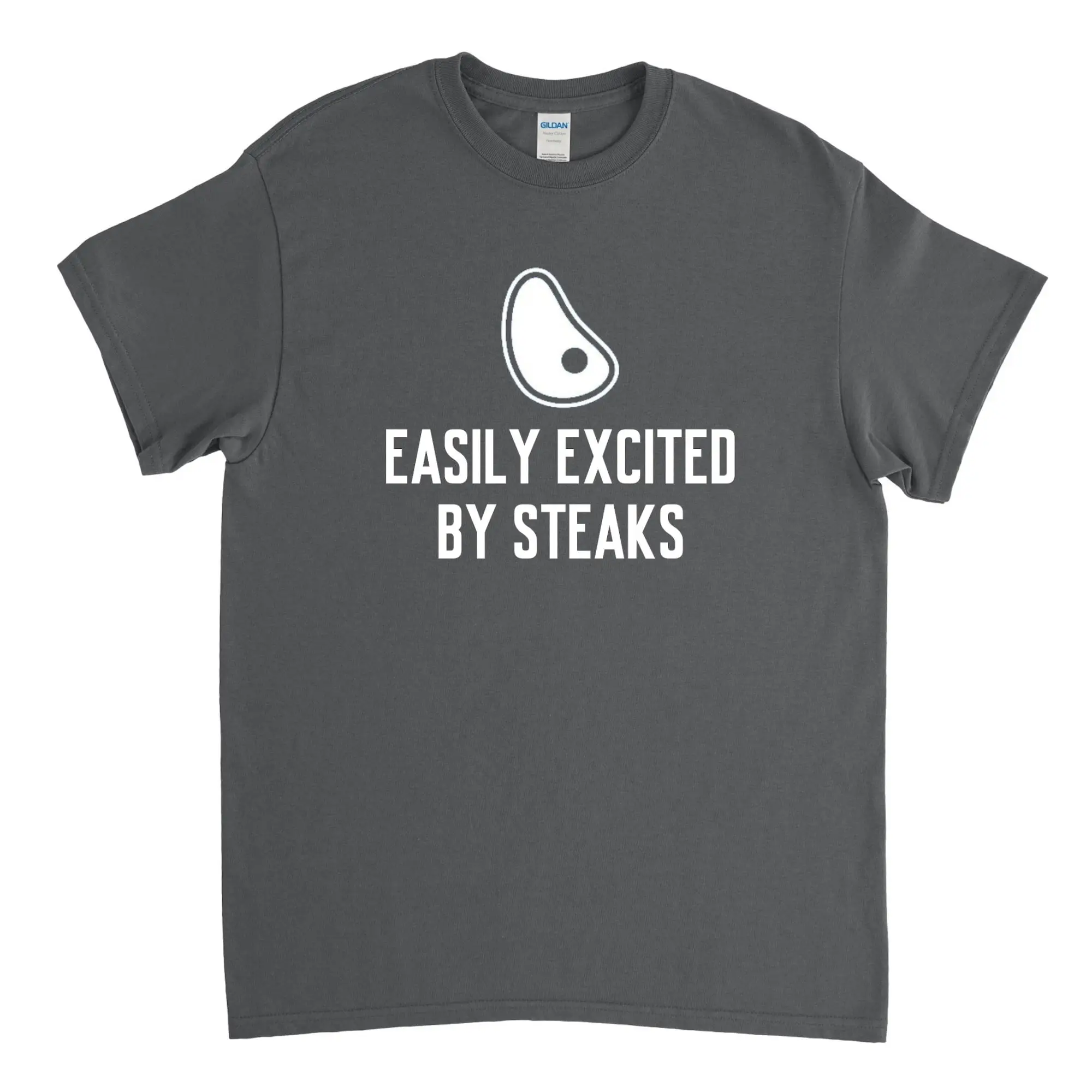 Easily Excited by Steaks,Steak Shirt,Steak Lover,Steak House,Meat Lover,Steak House