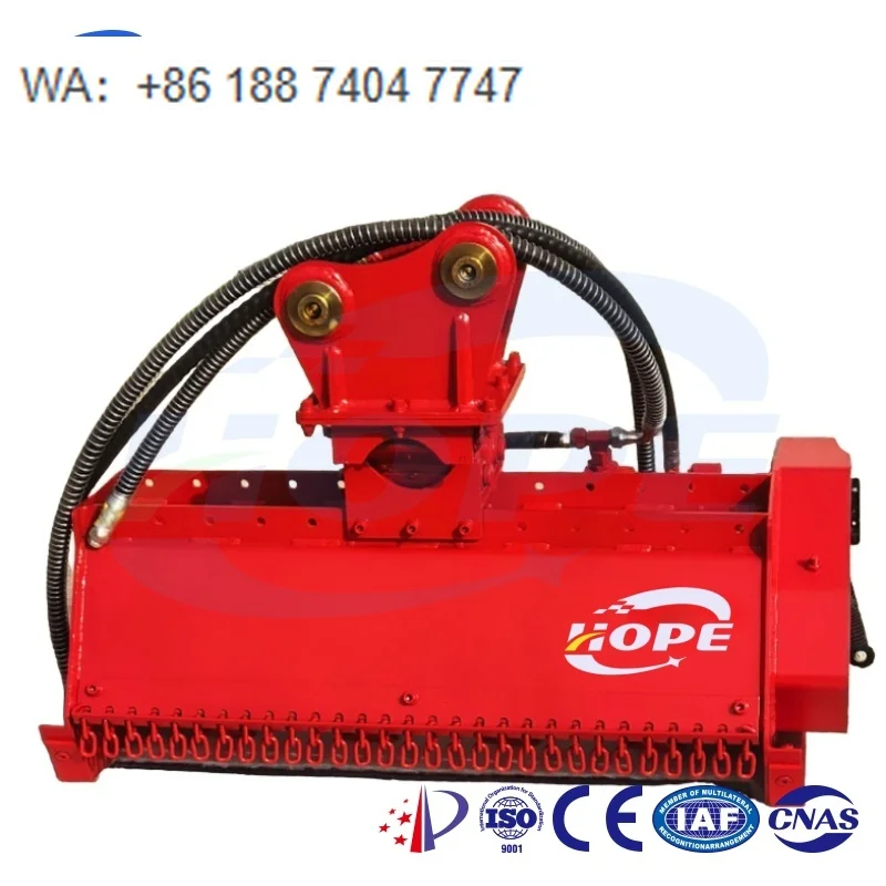 High Quality Motor Flail Mower for 3.5-5 Ton Excavator Grass Cutting Lawn Mower