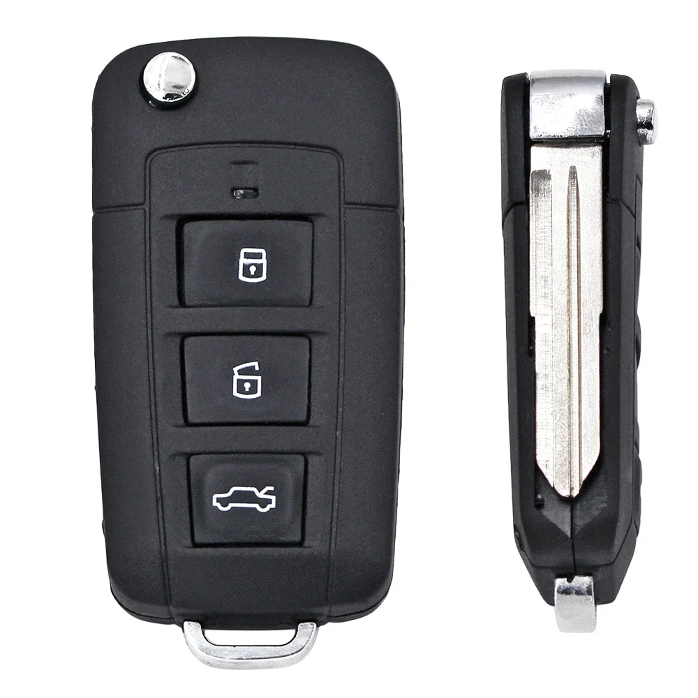 Modified Keyless Entry Flip Remote Key Housing Case Fob 3+1 Buttons for KIA Cerato Forte Spectra Optima