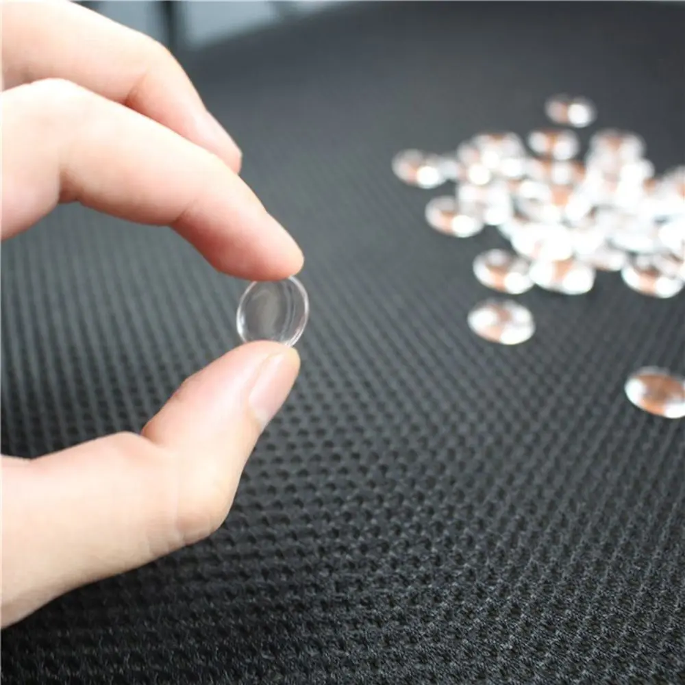 100pcs 14mm Funny Accessories Kids Toy Blyth Dolls Glass Eye Chips Time Gem DIY Crafts