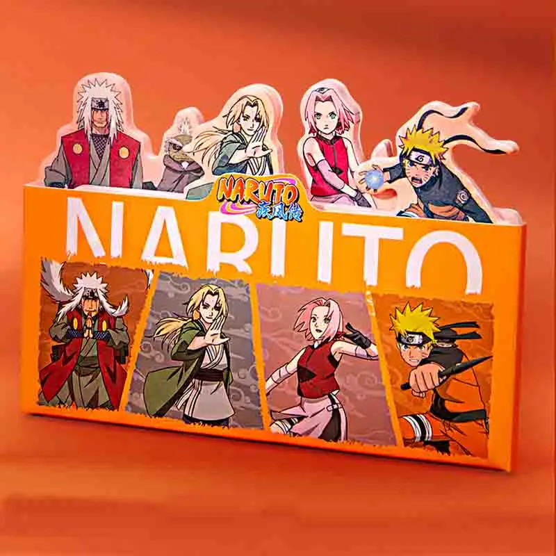 Deli 21545 NARUTO Pad Notes Sticky Note Ahesive Memo Pads Office School Stationery 30Sheets/Bag*4