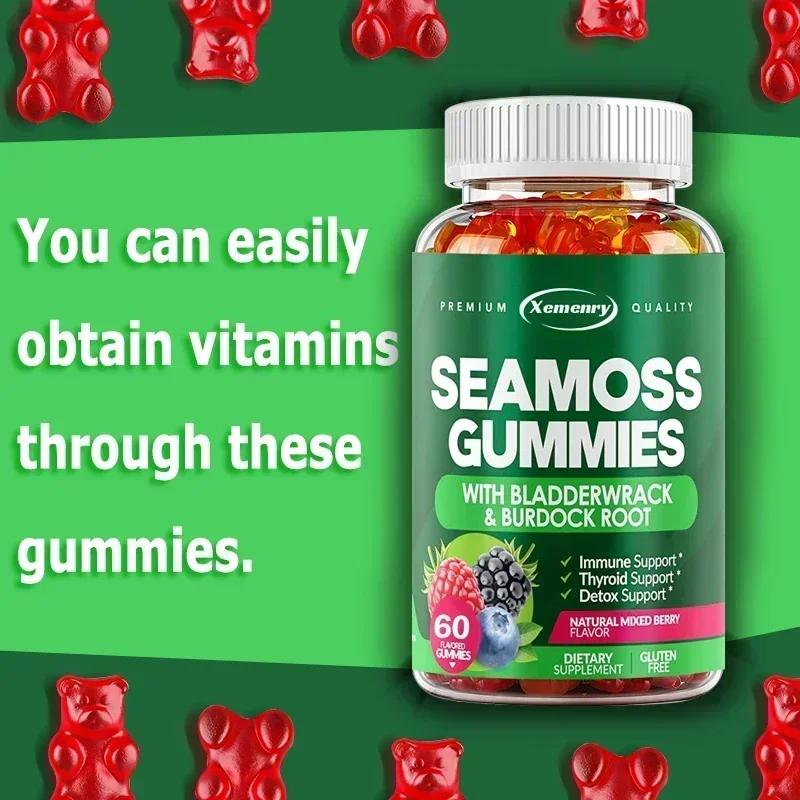 SEAMOSS - Contains Burdock Root and Bladderwrack Seaweed To Enhance Intestinal Health and Immunity Supplement - Image 6