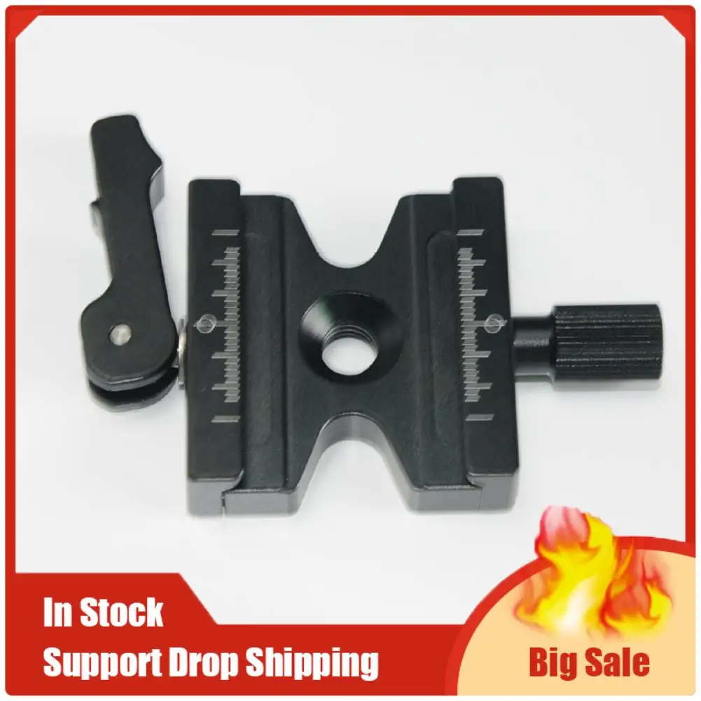 أفضل العروض قفل مزدوج تصاعد لوحة المشبك مقبض قابل للتعديل محول ل Arca السويسري كرة ثلاثية رئيس QJ-06